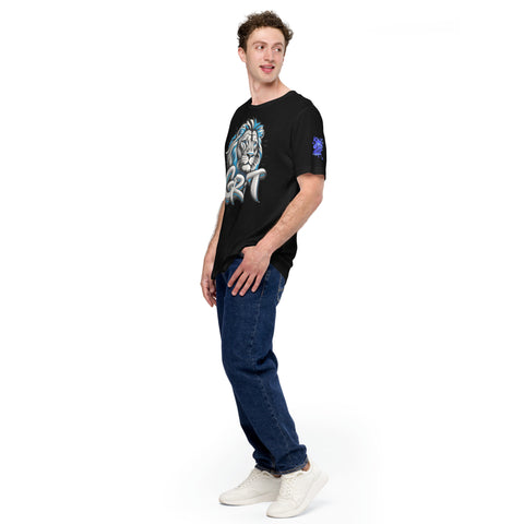 "GRIT" Detroit Lions Ultimate Graphic Collection Unisex T-Shirt - Karma Inc Apparel 