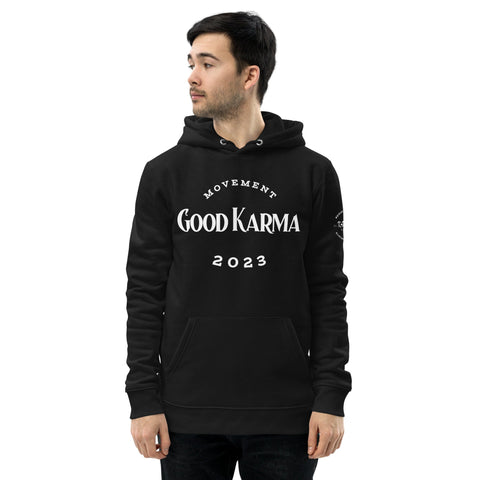 Karma Inc Apparel  Black / S "GOOD KARMA MOVEMENT" 2023 Preimum Organic Cotton Unisex Hoodie