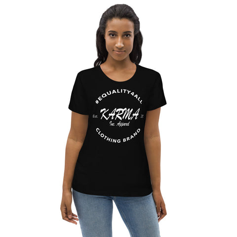 Karma Inc Apparel  #EQUALITY4ALL "LOGO" Premium Organic Cotton Womens T-Shirt