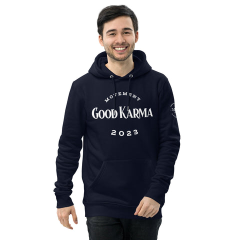 Karma Inc Apparel  "GOOD KARMA MOVEMENT" 2023 Preimum Organic Cotton Unisex Hoodie