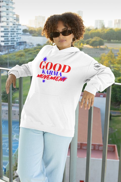 Karma Inc Apparel  "GOOD KARMA MOVEMENT" Preimum Organic Cotton Unisex Hoodie