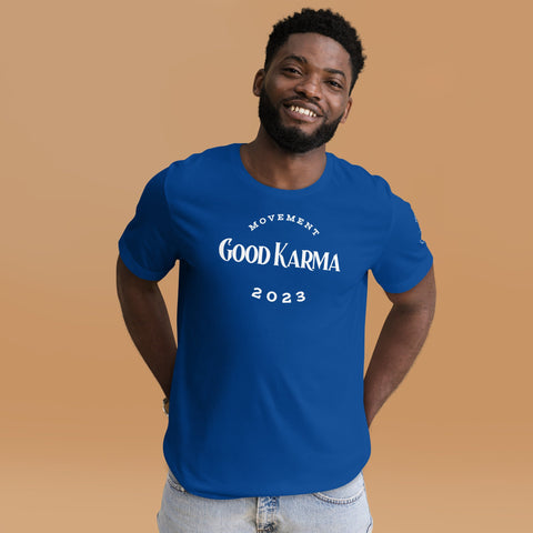 Karma Inc Apparel  True Royal / S "Good Karma Movement 2023" Preimum Bella-Canvass Unisex T-Shirt