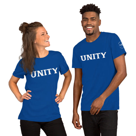 Karma Inc Apparel  Unisex T-Shirt True Royal / S "UNITY" Bella-Canvass Preimum Unisex T-Shirt