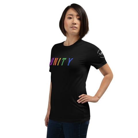 Karma Inc Apparel  Unisex T-Shirt "UNITY" Pride Design Bella-Canvass Preimum Unisex T-Shirt