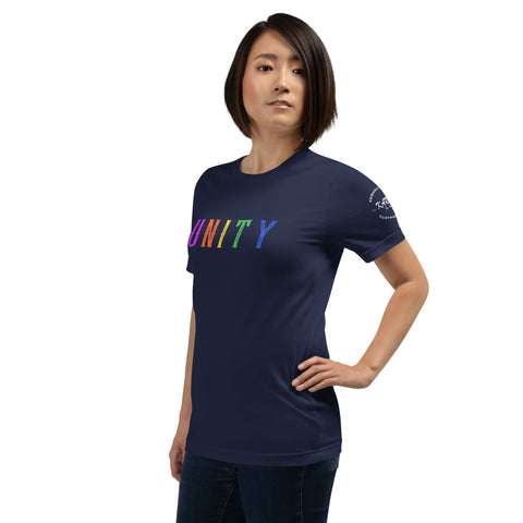 Karma Inc Apparel  Unisex T-Shirt "UNITY" Pride Design Bella-Canvass Preimum Unisex T-Shirt