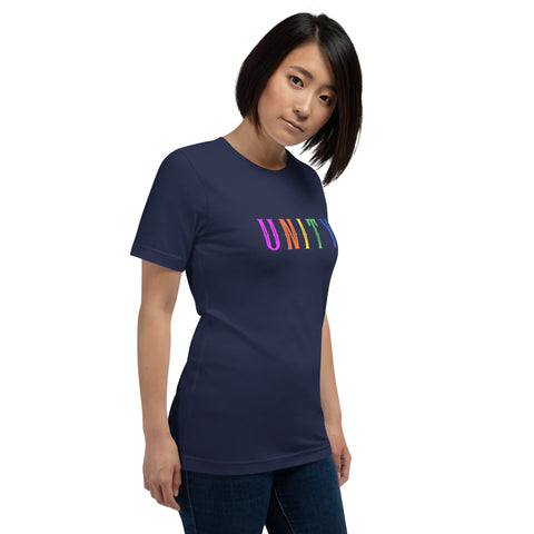 Karma Inc Apparel  Unisex T-Shirt "UNITY" Pride Design Bella-Canvass Preimum Unisex T-Shirt