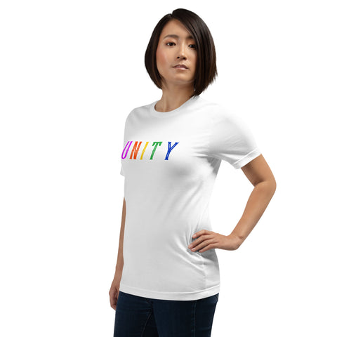 Karma Inc Apparel  Unisex T-Shirt "UNITY" Pride Design Bella-Canvass Preimum Unisex T-Shirt
