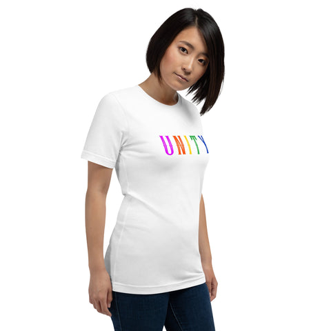 Karma Inc Apparel  Unisex T-Shirt "UNITY" Pride Design Bella-Canvass Preimum Unisex T-Shirt