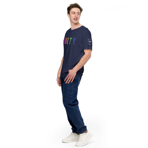 Karma Inc Apparel  Unisex T-Shirt "UNITY" Pride Design Bella-Canvass Preimum Unisex T-Shirt