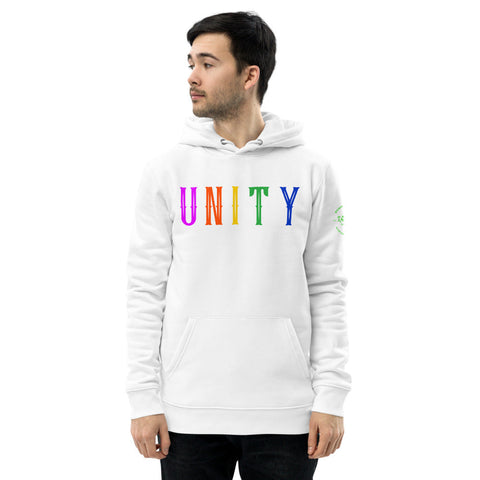 Karma Inc Apparel  White / S "UNITY" Premium Organic Cotton Unisex Hoodie